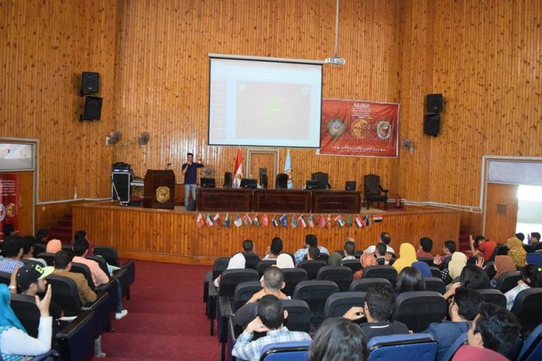 جامعة سوهاج تطلق نموذج محاكاه لجامعة الدول العربية