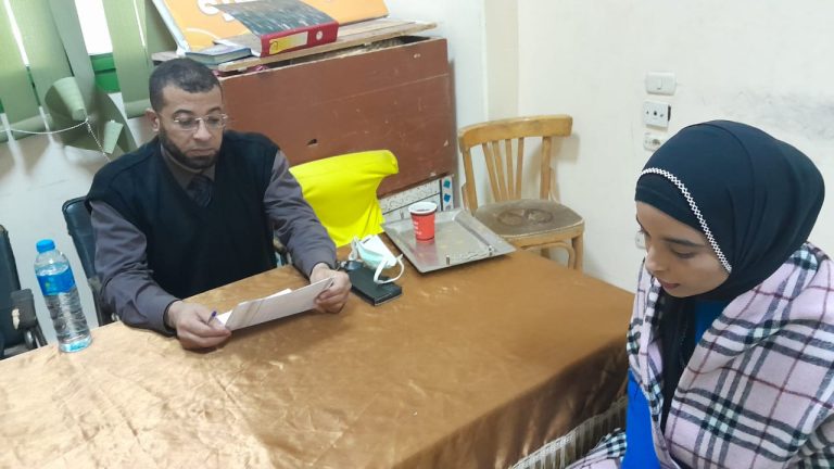 الانتهاء من مسابقة القران الكريم بالكلية